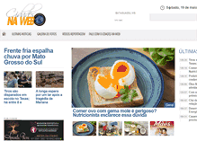 Tablet Screenshot of cidadesnaweb.com.br